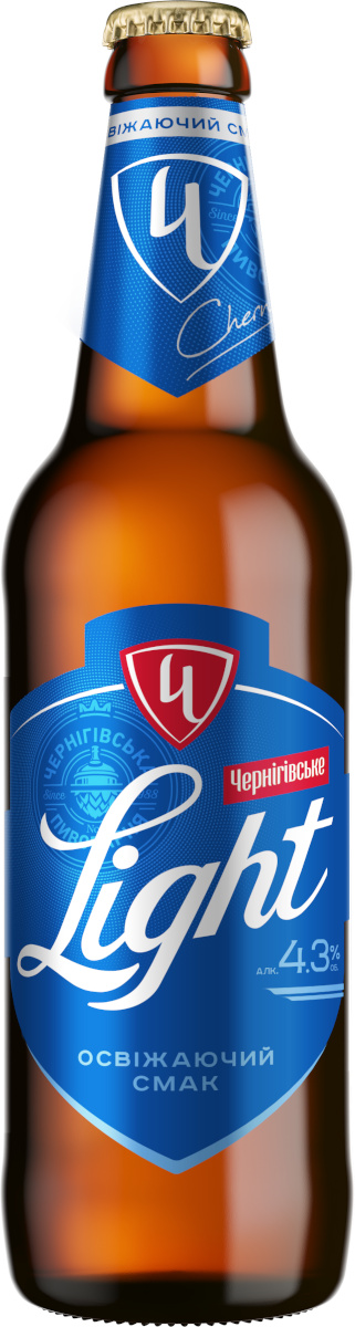 Tšernigivske Light 4.3% 0.5l х 20 pdl +Pant