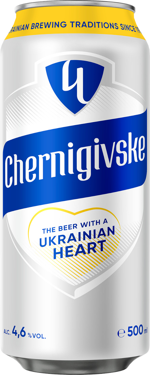 Черниговское Светлое 4.6% 0.5л х 24 банки + Pant