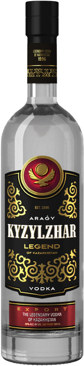 Kyzylzhar Vodka 40% 1.0l
