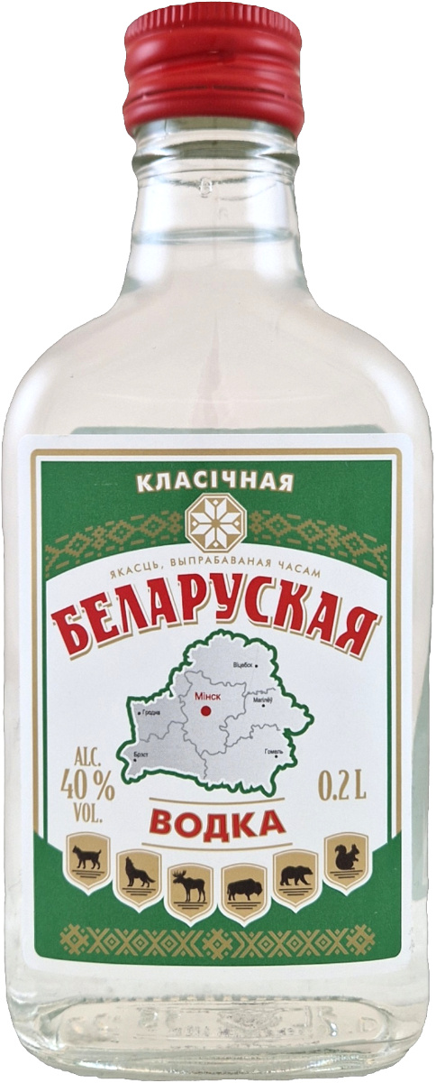Belaruskaja 40% 0.2l