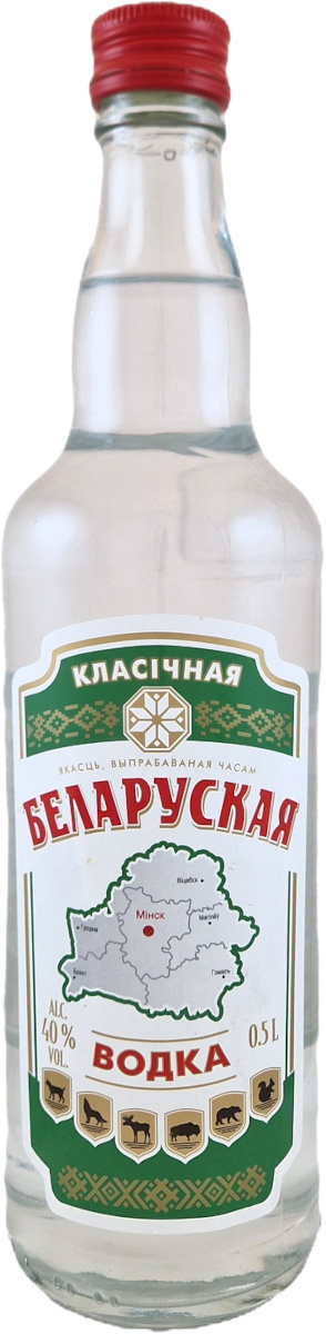 Belaruskaja 40% 0.5l