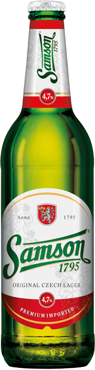 Samson Lager Red 4.7% 0.5l x 20pdl +Pant